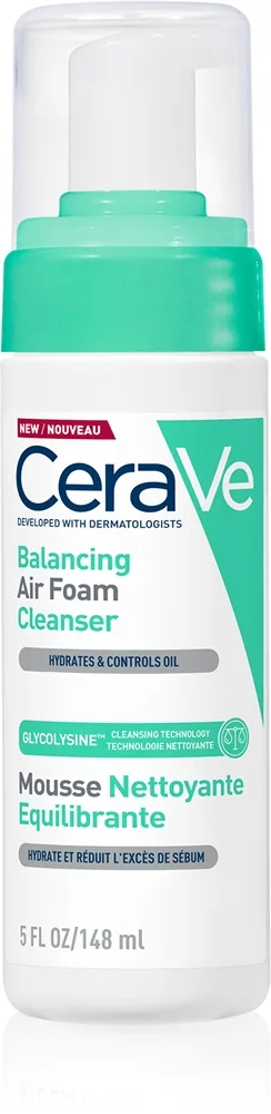 CeraVe Cleansers Balancing Air Foam Cleanser Renseskum til normal og kombineret hud 148 ml