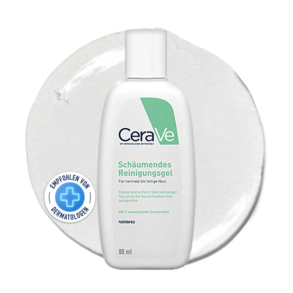 CeraVe Cleansers vaahtoava puhdistusgeeli normaalille ja rasvoittuvalle iholle 88 ml