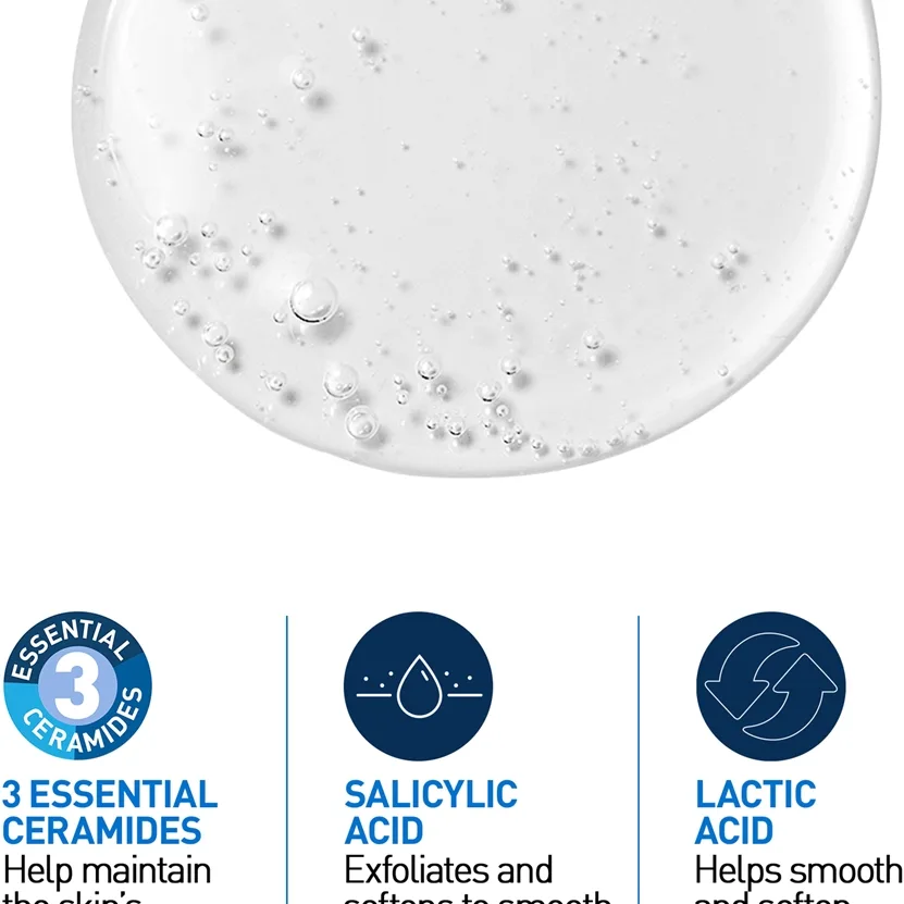 CeraVe Cleansers SA Smoothing Cleanser Rengörande och mjukgörande gel för torr hud 473 ml