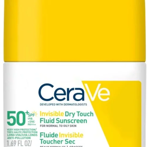 CeraVe Invisible Dry Touch Fluid Sunscreen SPF50+ 50 ml