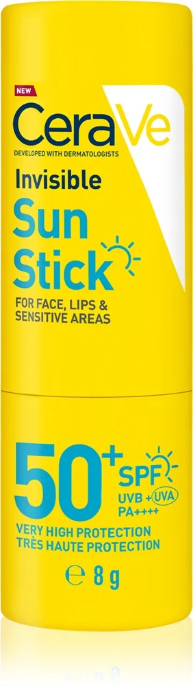 CeraVe Invisible Sun Stick SPF50+ - 8 g.
