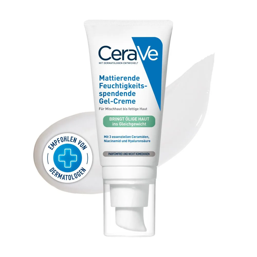 CeraVe Mattierende Feuchtigkeitsspendende Gel-Creme 52 ml Creme