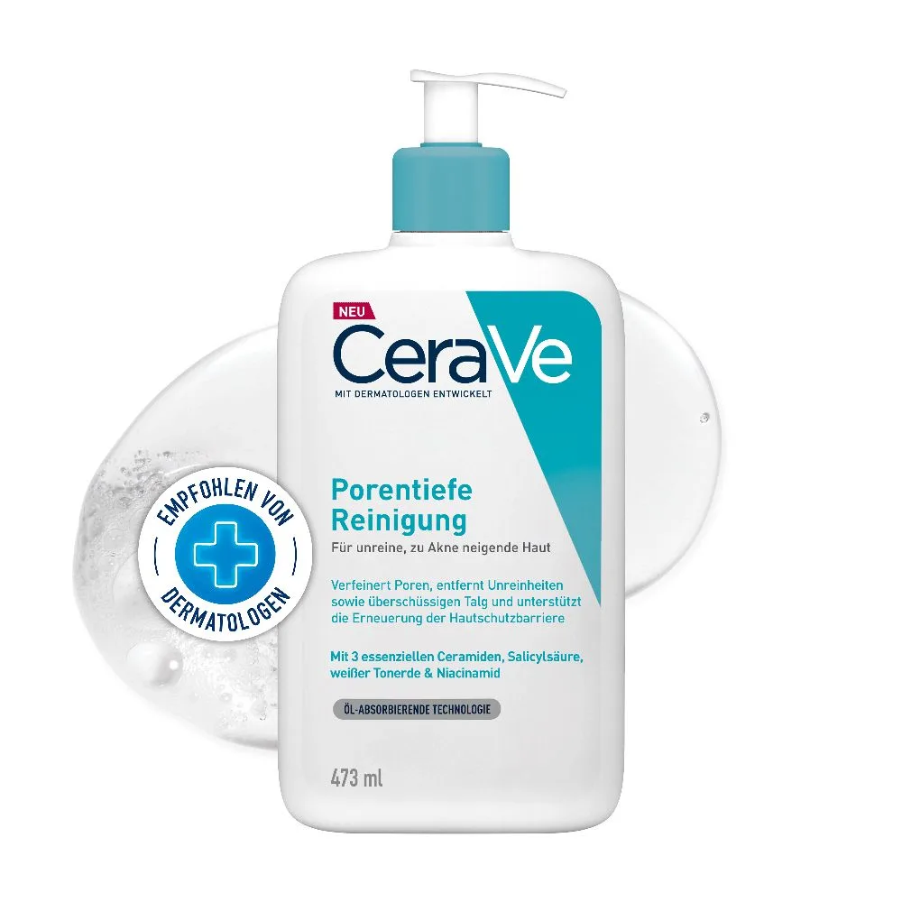 CeraVe Porentiefe Reinigung 473 ml Gel