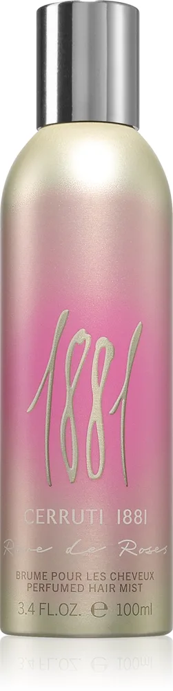 Cerruti 1881 Rêve de Roses hajustettu hiussuihke naisille 100 ml