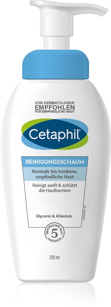 Cetaphil Gentle Foaming Cleanser Cleansing Foam puhdistusvaahto normaalille ja kuivalle iholle 200 ml