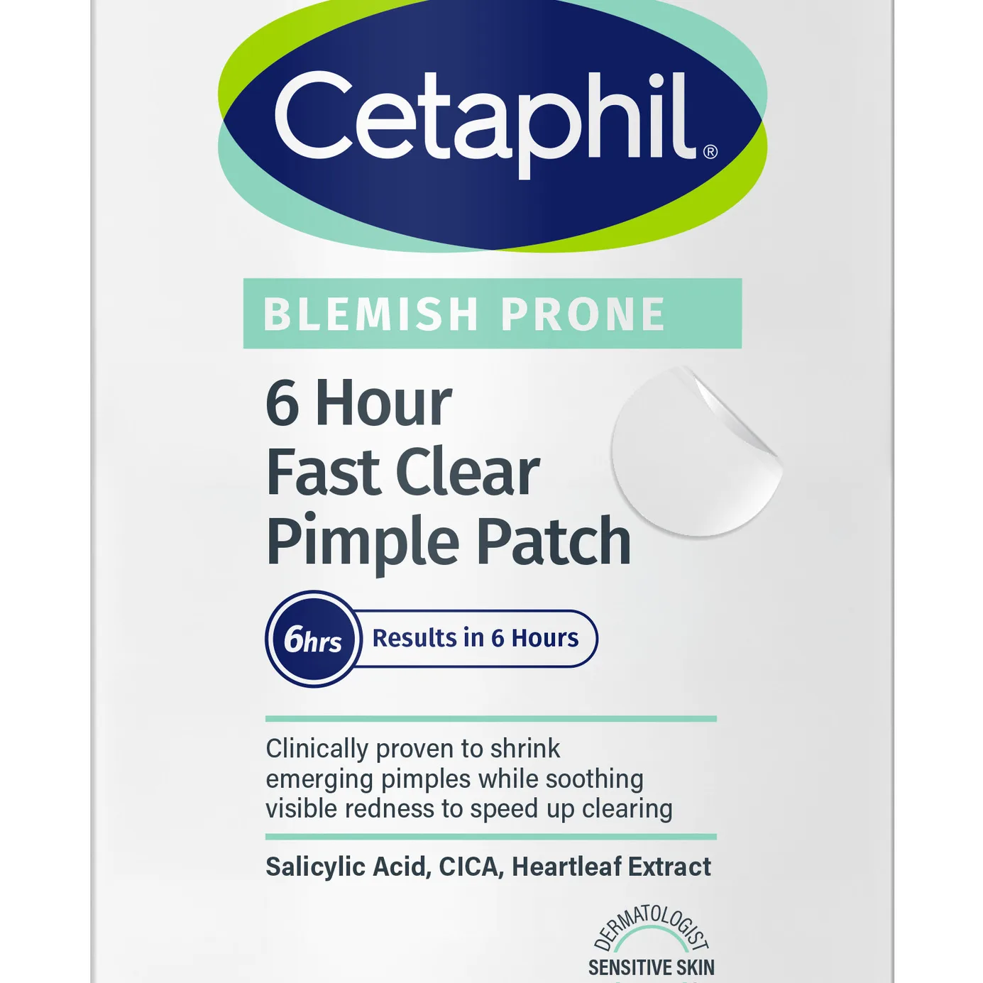 Cetaphil 6h Fast Clear Pimple Patch 24 st