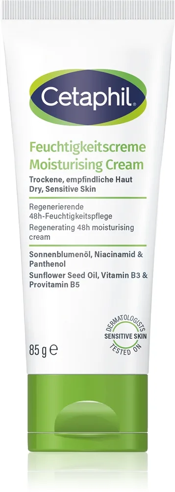 Cetaphil Moisturizing Cream kosteuttava voide kuivalle iholle 85 g