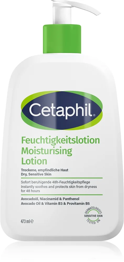 Cetaphil Moisurizing Lotion Fuktgivande kräm För torr och känslig hud 473 ml
