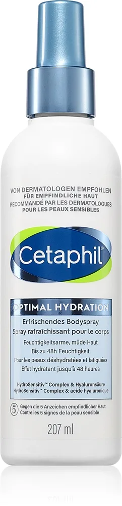 Cetaphil Optimal Hydration Body Spray Fugtende kropsspray 207 ml