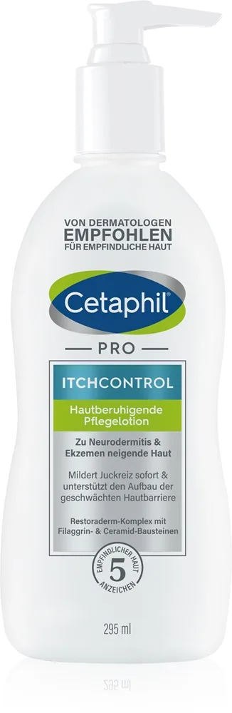 Cetaphil PRO ItchControl Lotion Kropslotion til tør og atopisk hud 295 ml