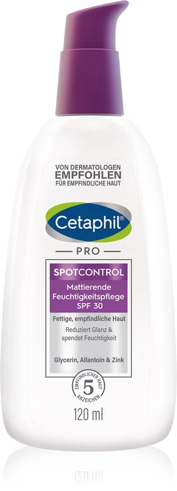 Cetaphil PRO SpotControl Oil Control Mattifierande fuktgivare SPF 30 120 ml
