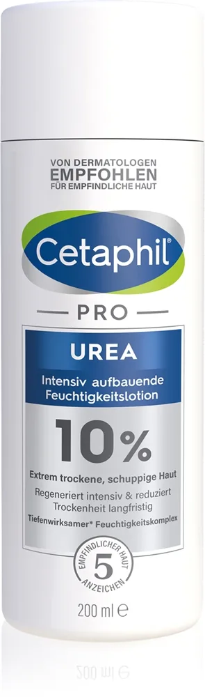 Cetaphil Pro Urea 10% Lotion Förnyande fuktgivande emulsion 200 ml