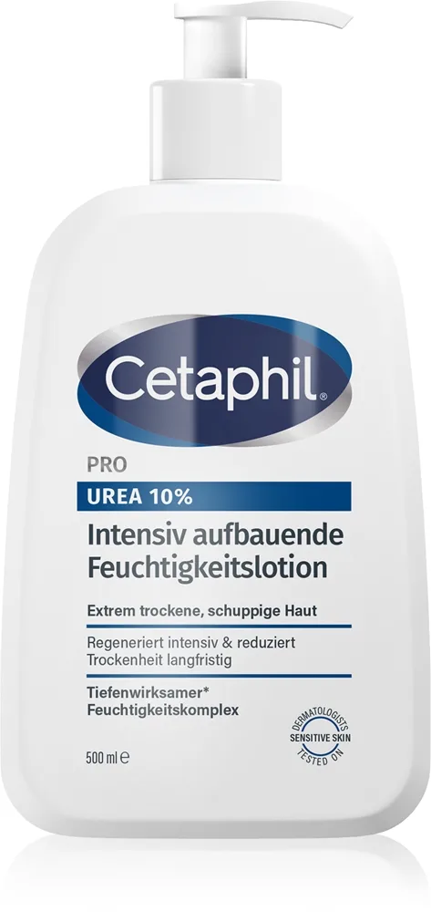 Cetaphil Pro Urea 10% Lotion Förnyande fuktgivande emulsion 500 ml