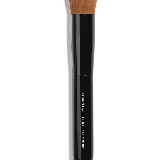 PINCEAU TEINT 2 EN 1 - FLUIDE ET POUDRE N°101 FLUID AND POWDER FOUNDATION BRUSH