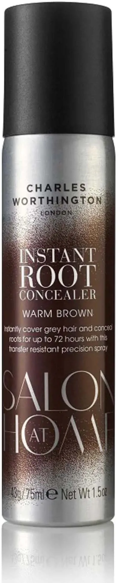 Charles Worthington Instant Root Concealer Warm Brown 75 ml