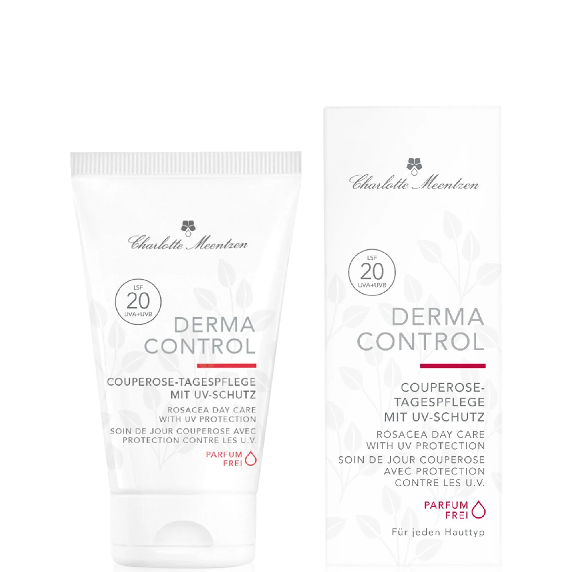 Charlotte Meentzen Derma Control Couperose Day Care with UV Protection Ansigtscreme