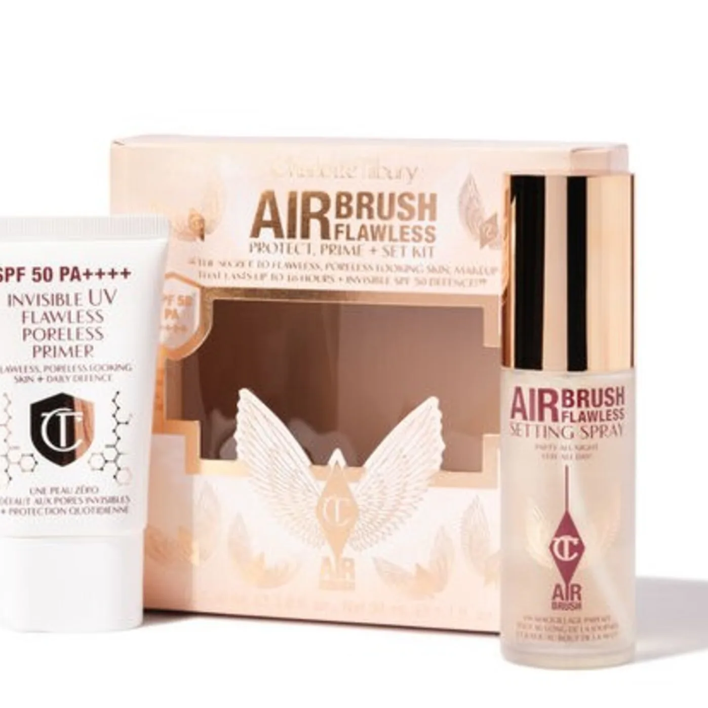 Airbrush Flawless Protect, Prime + Set Kit