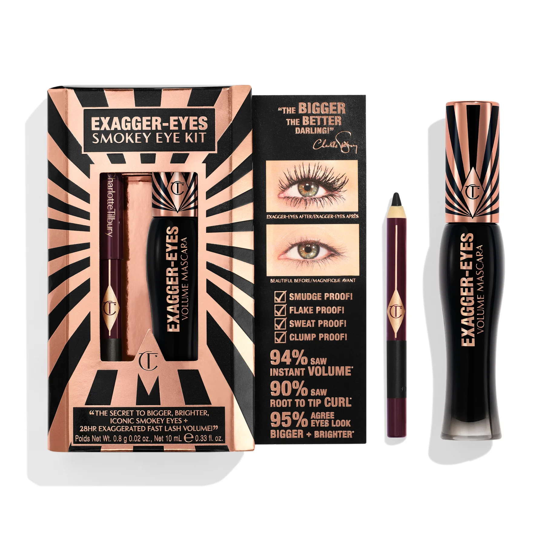 Exagger-Eyes Smokey Eye Kit Gift Box