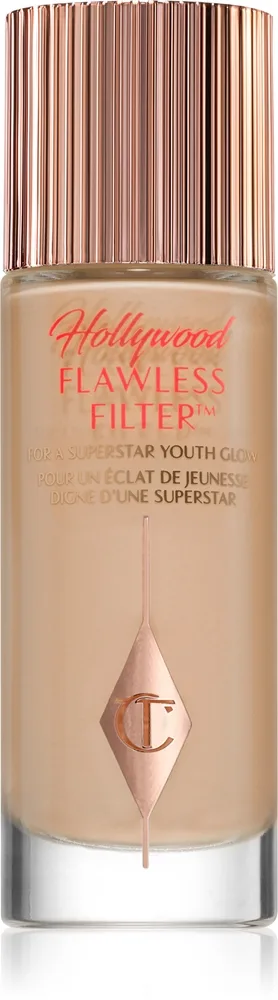 Charlotte Tilbury Hollywood Flawless Filter Flytande highlighter Skugga 4 Medium 30 ml