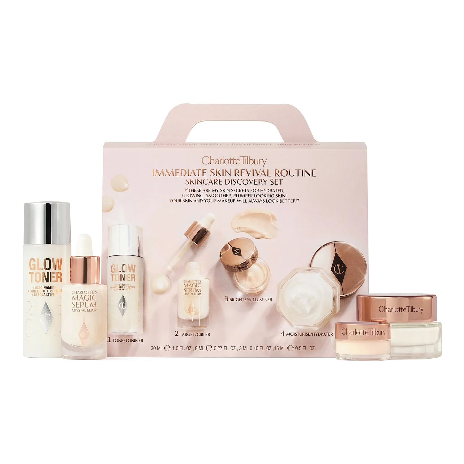 Immediate Skin Revival Routine - Skincare Discovery Set