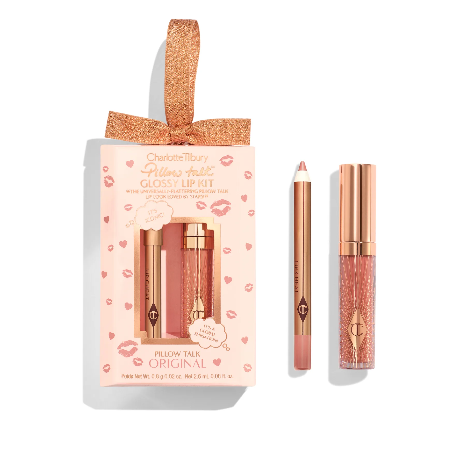 Pillow Talk Mini Glossy Lips Duo