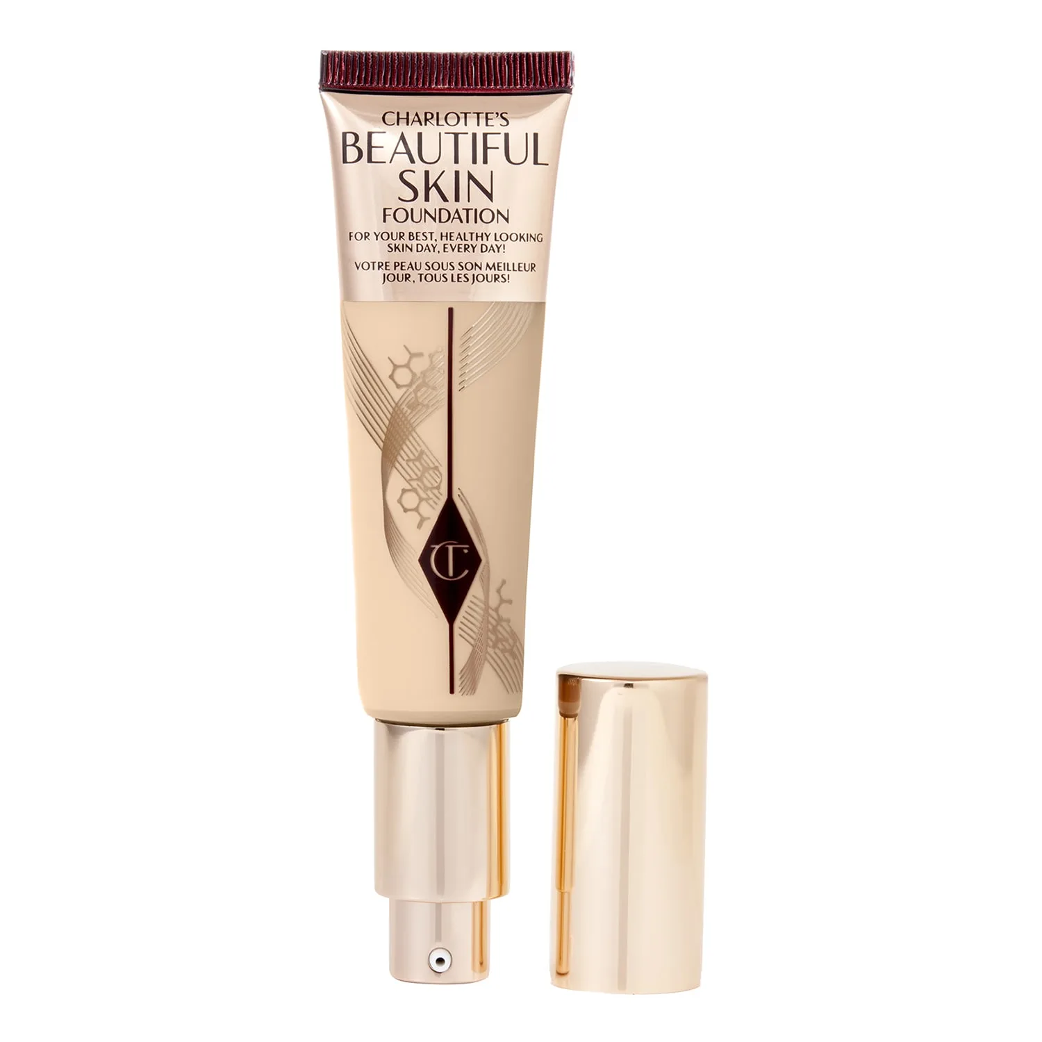 Charlotte Tilbury - Charlotte's Beautiful Skin Foundation - Foundation - Beautiful Skin Fdtn - 4n - For Women