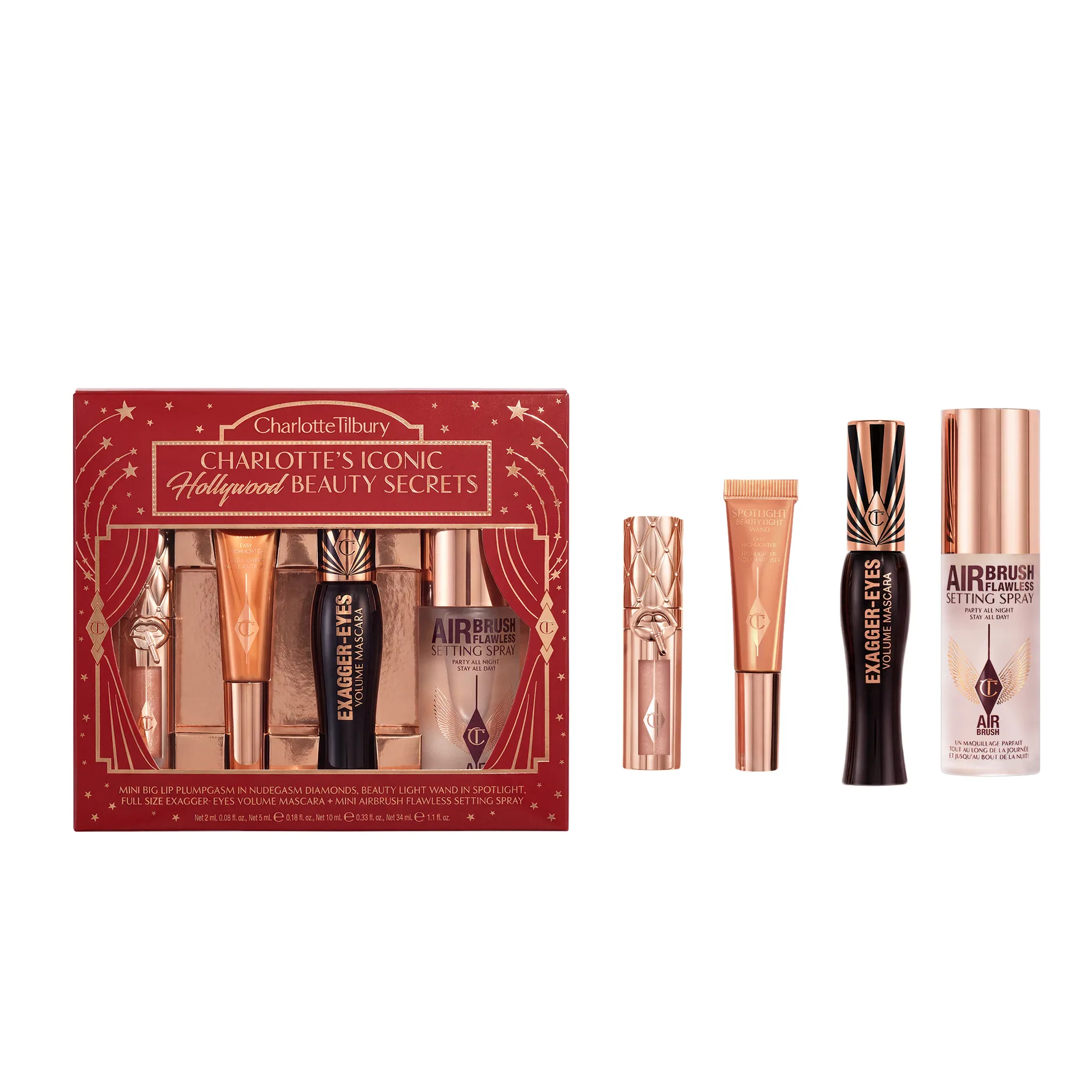 Charlotte's Iconic Hollywood Beauty Secrets Gift Set