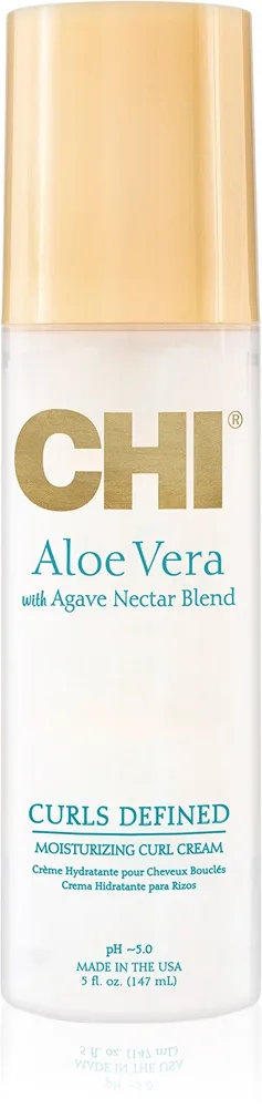 CHI Aloe Vera Moisturizing Curl Cream Leave-in Spray Til bølget og krøllet hår 147 ml