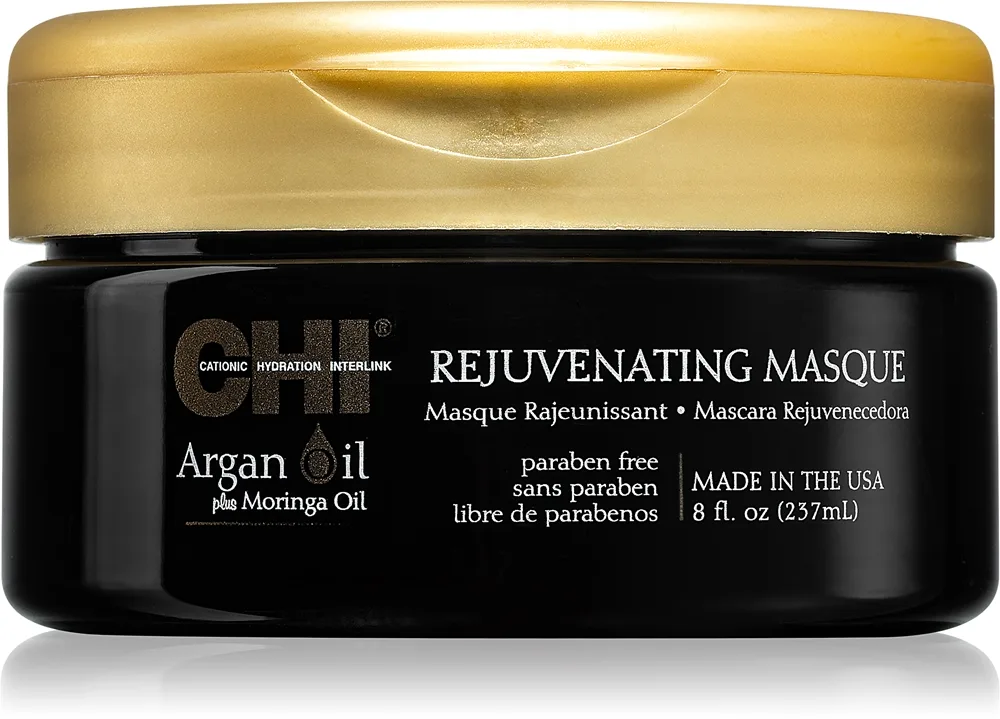 CHI Argan Oil Rejuvenating Masque Närande mask för torrt och skadat hår 237 ml