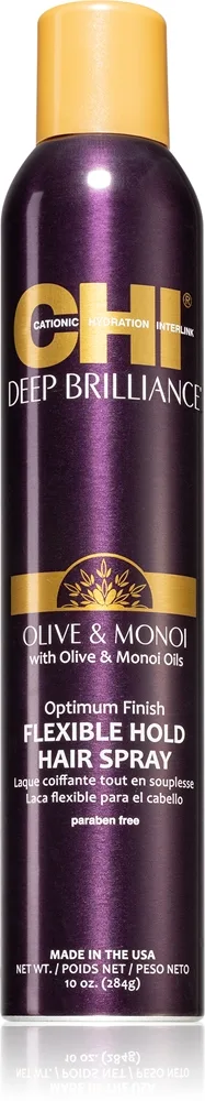 CHI Brilliance Flexible Hold Hair Spray hiuslakka, kevyt pito 284 g