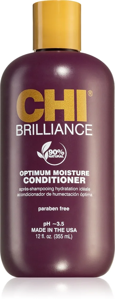 CHI Brilliance Optimum Moisture Conditioner Fuktgivande balsam för torrt och skadat hår 355 ml