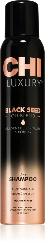 CHI Luxury Black Seed Oil Dry Shampoo Mat tørshampoo med volumeneffekt 150 ml