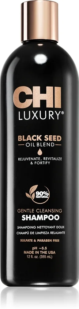 CHI Luxury Black Seed Oil Gentle Cleansing Shampoo Mild rengöringsschampo 355 ml