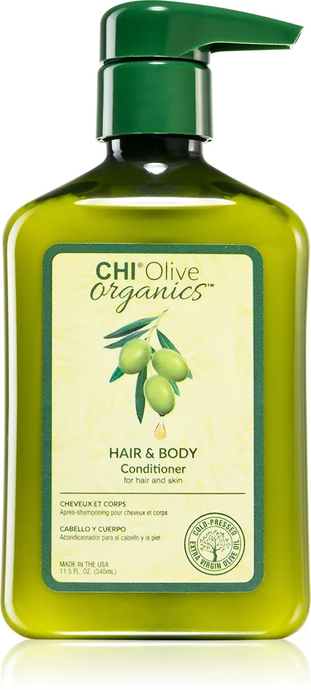 CHI Organics Olive kosteuttava hoitoaine hiuksiin ja vartalolle 340 ml