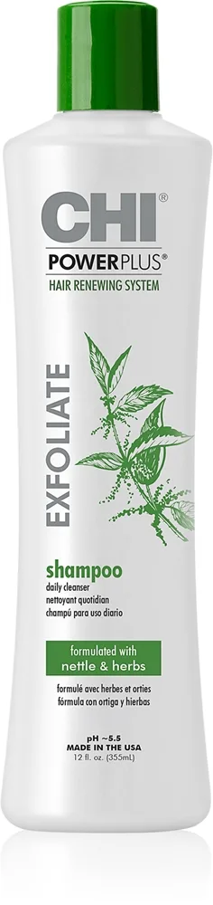 CHI Power Plus Exfoliate Shampoo eksfolierende shampoo Til at gendanne hovedbunden 355 ml