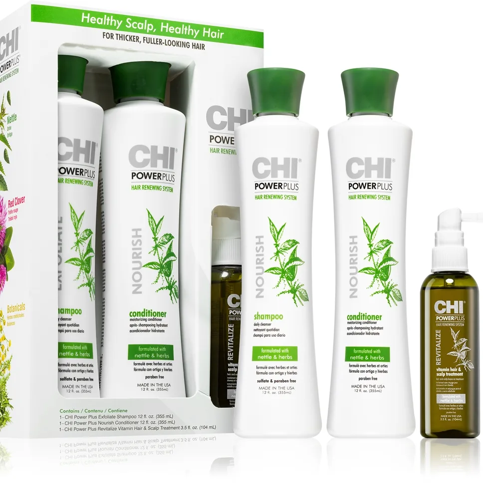 CHI Power Plus On-Going setti terveisiin ja kauniisiin hiuksiin