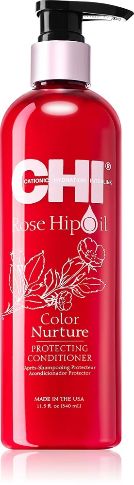 CHI Rose Hip Oil Conditioner Balsam För färgat hår 340 ml