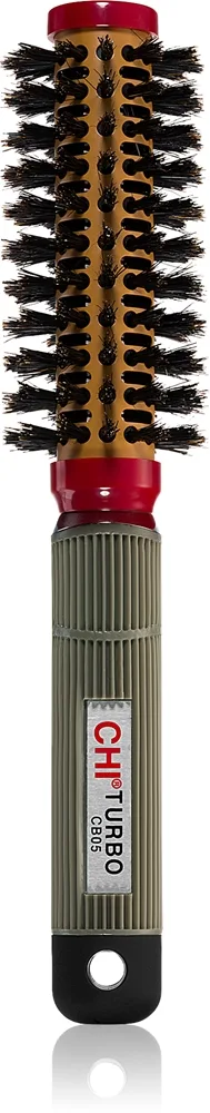 CHI Turbo Ceramic Round Boar Small Brush Rund borste för tjockt och lockigt hår 1 st.
