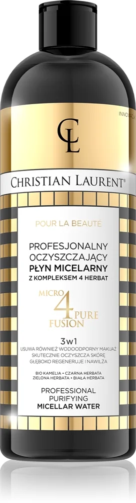 Christian Laurent Pour La Beauté Rensende og makeup fjernende micellært vand 500 ml