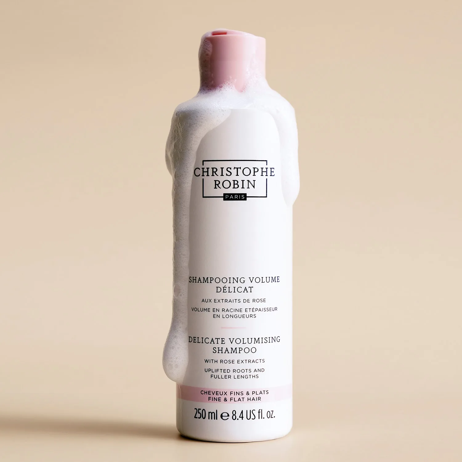Christophe Robin Volumizing Shampoo With Rose Extracts (250ml)