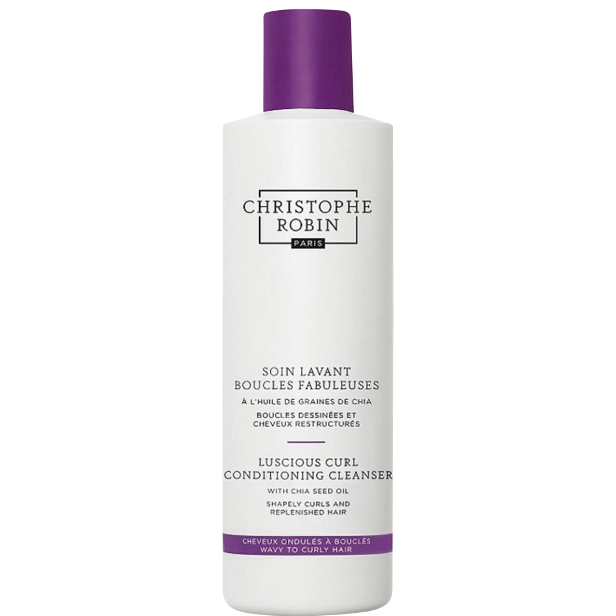 Christophe Robin Luscious Curl Conditioning Cleanser With Chia Seed Oil Schampo