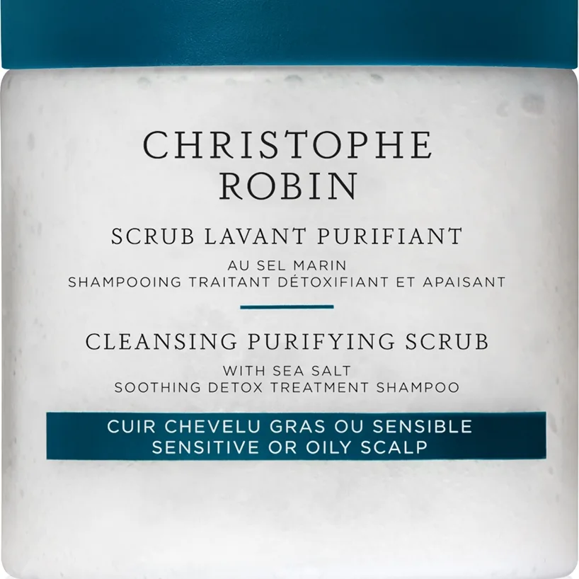 Christophe Robin Cleansing Purifying Scrub with Sea Salt Shampoo