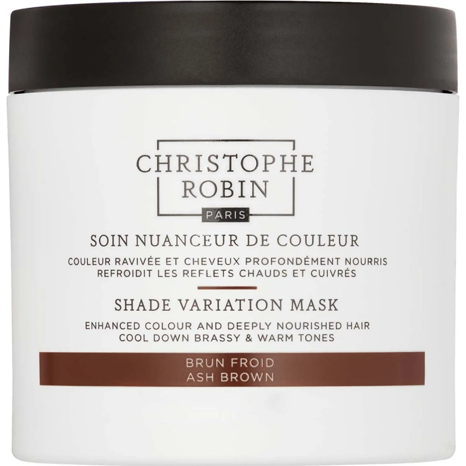 Christophe Robin Shade Variation Mask Ash Brown - 250 ml
