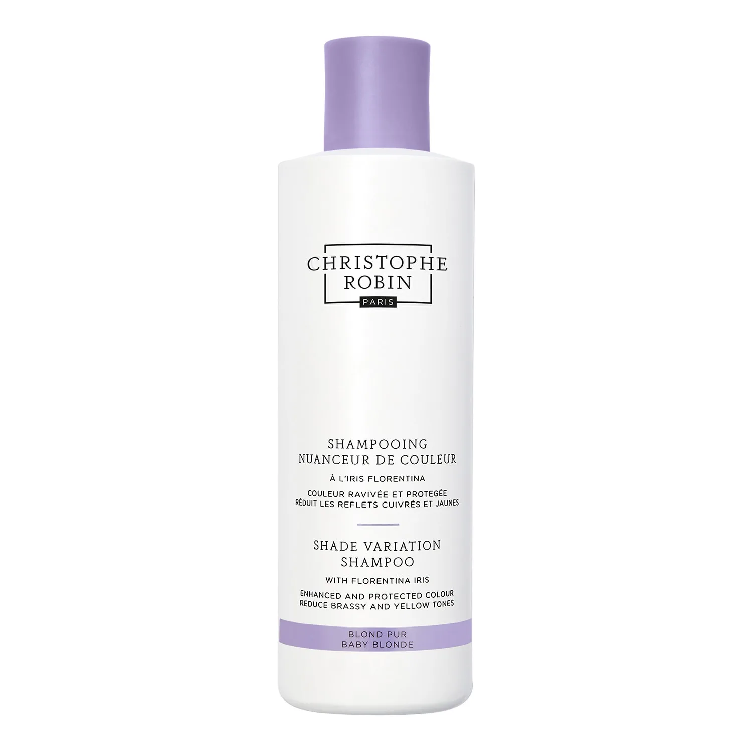 Christophe Robin Shade Variation Shampoo Schampo för blont hår 250 ml