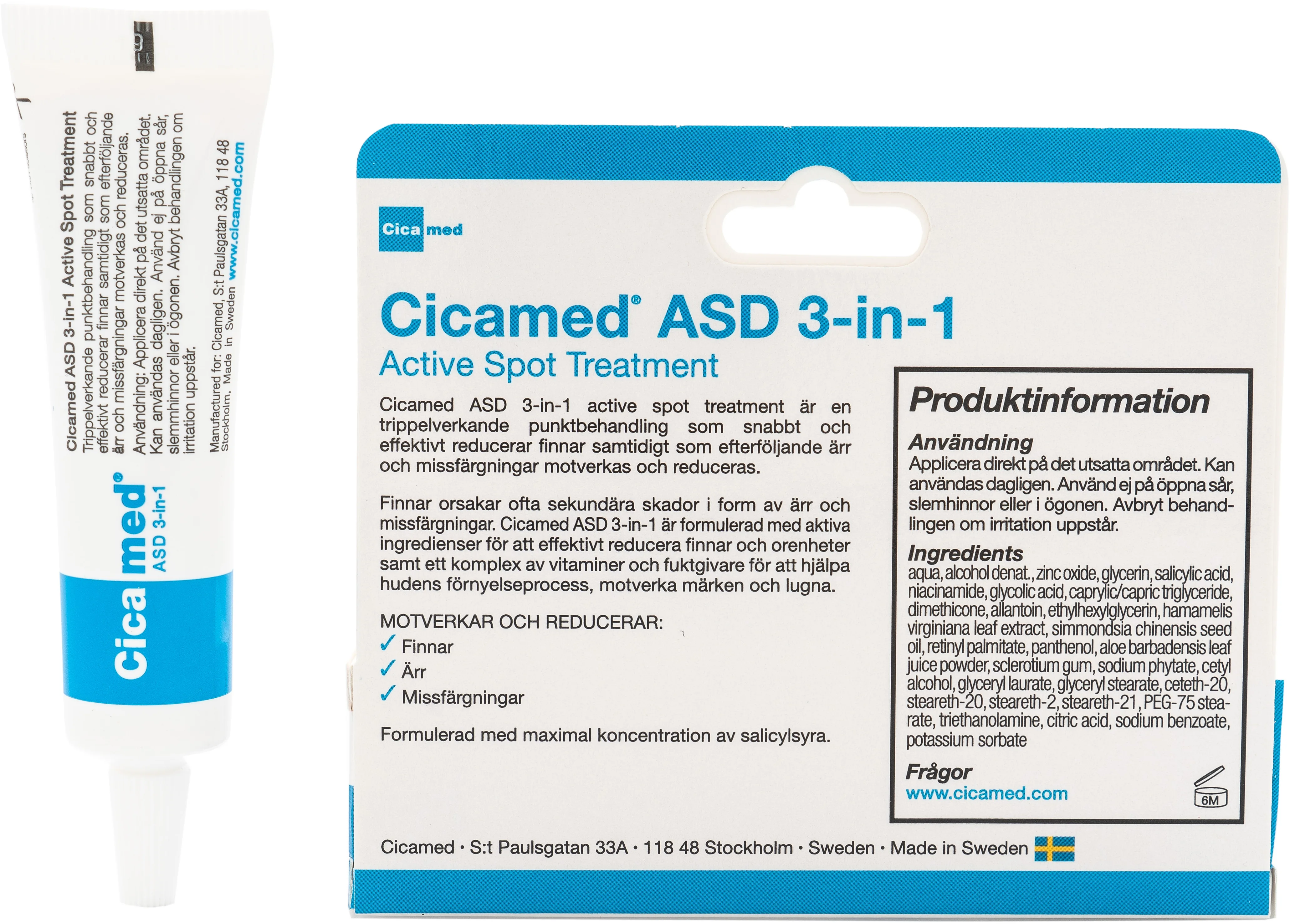 Cicamed ASD 3in1 Active Spot Treatment 15 ml