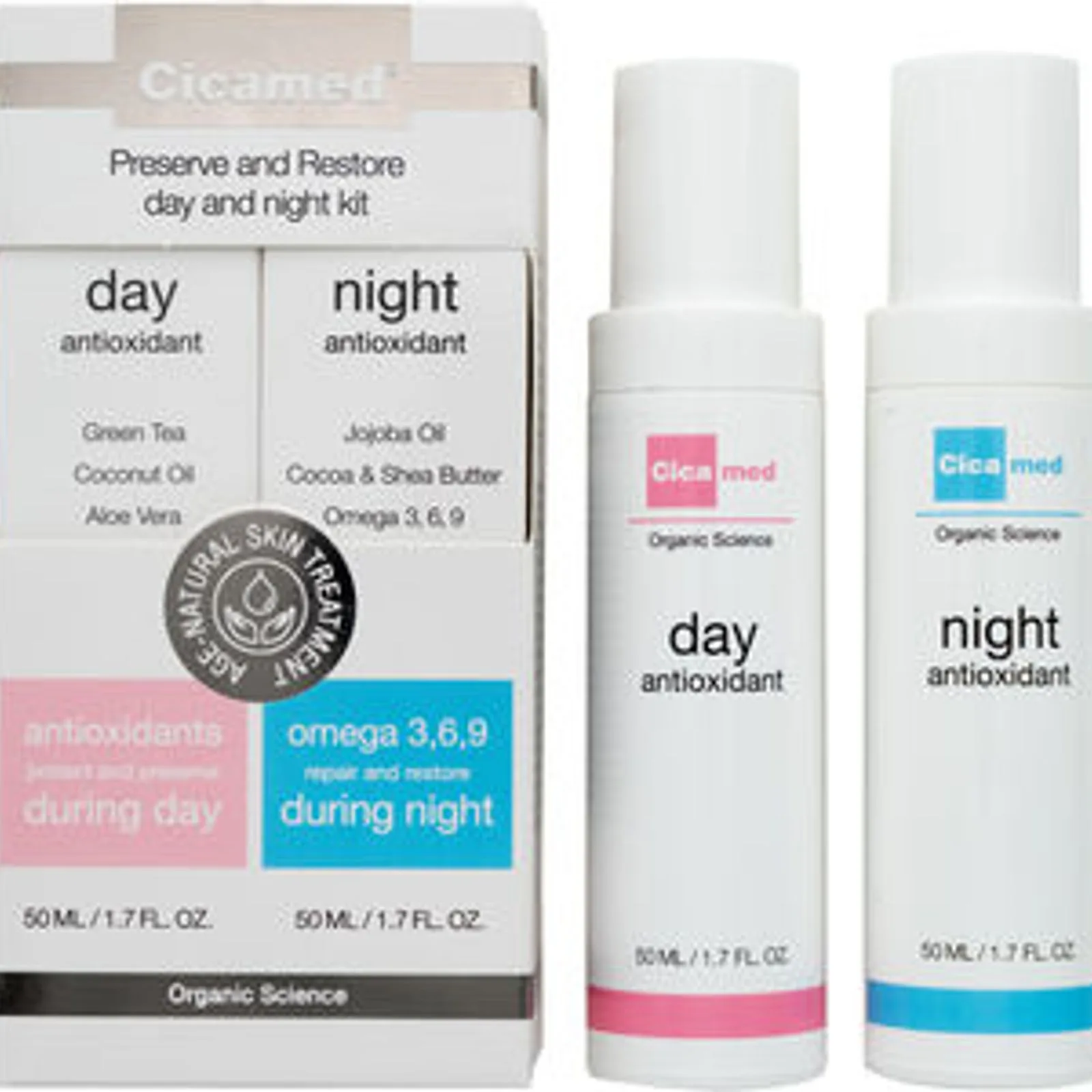 Cicamed Preserve And Restore Day & Night Kit