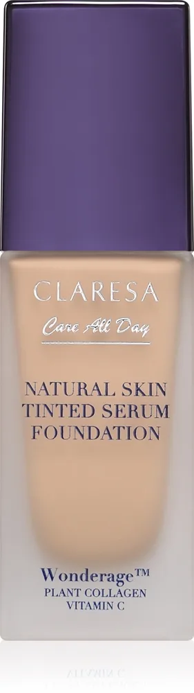 Claresa Care All Day Natural Skin Tinted Serum Foundation Let tonet væske For et naturligt look Skygge 1N Light Neutral 32 ml