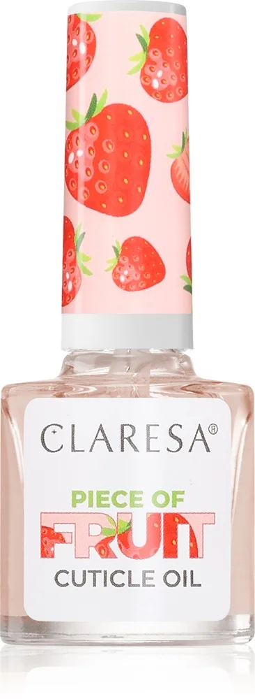 Claresa Cuticle Oil Olie Til neglebånd Aroma Strawberry 5 ml