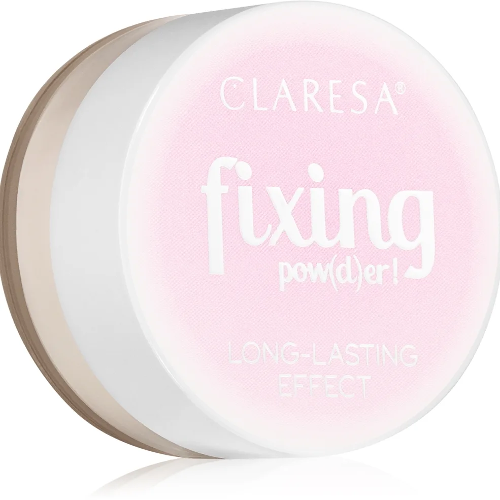 Claresa Fixing Pow(d)er! Gennemsigtigt, løst pudder 5,5 g