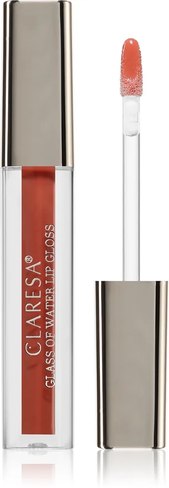 Claresa Glass of Water Lip Gloss Langtidsvarende læbeglans Skygge 04 Pearl Essence 2 g
